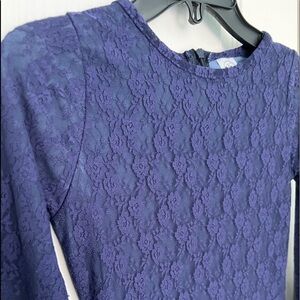 Navy lace dress, size 7Y by Limeapple, New With Tags